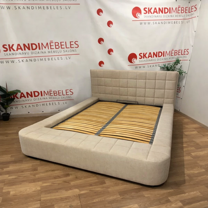 Gulta MILAN (160 x 220cm)(Ekspozīcija)(NESTANDARTA)